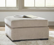 Bridgepoint Stone Oversized Accent Ottoman by Ashley at Eve Furniture