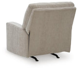 Bridgepoint Stone Recliner by Ashley at Eve Furniture