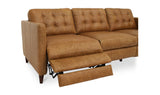 Bridgers Power Recliner Sofa Tan Leather by Moe's Home at Eve Furniture