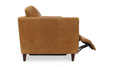 Bridgers Power Recliner Sofa Tan Leather by Moe's Home at Eve Furniture