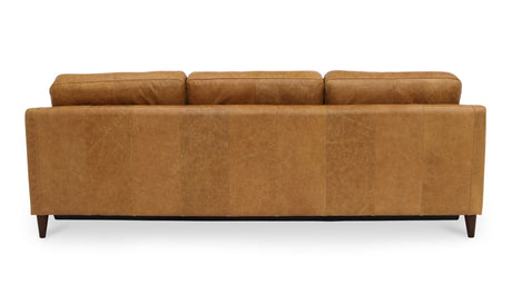 Bridgers Power Recliner Sofa Tan Leather by Moe's Home at Eve Furniture