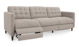Bridgers Power Recliner Sofa Warm Grey by Moe's Home at Eve Furniture