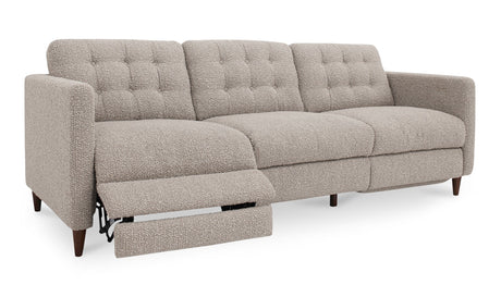 Bridgers Power Recliner Sofa Warm Grey by Moe's Home at Eve Furniture