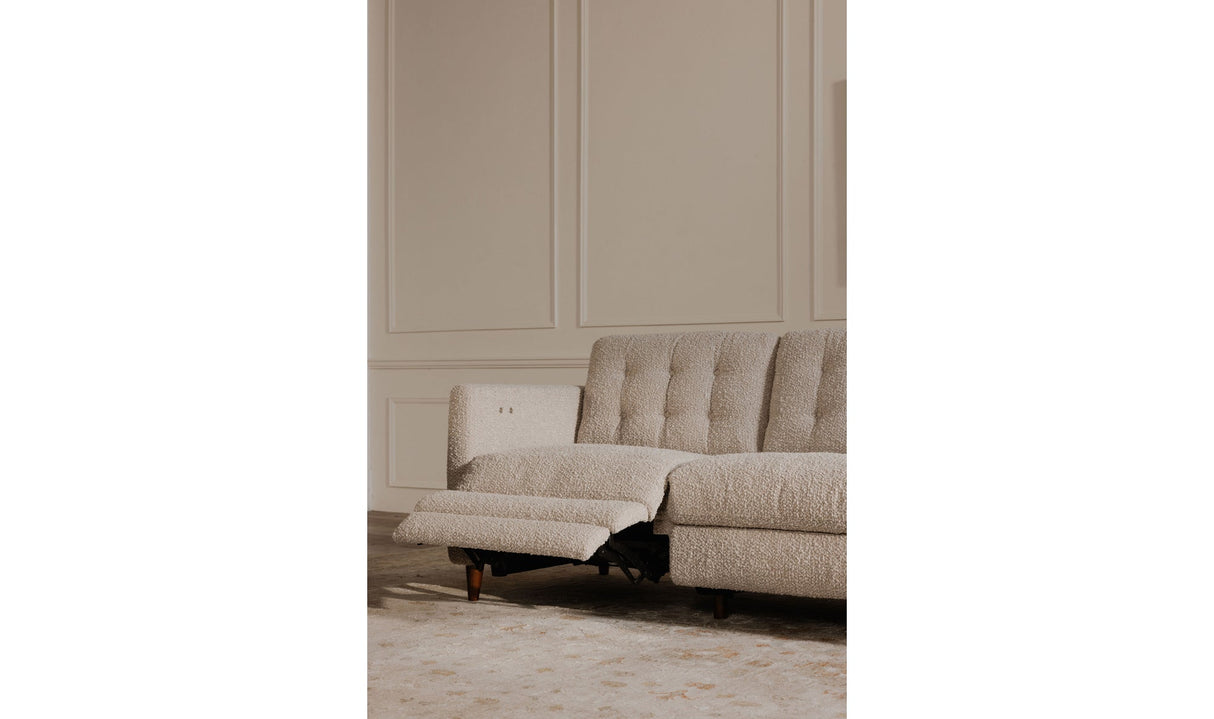 Bridgers Power Recliner Sofa Warm Grey by Moe's Home at Eve Furniture