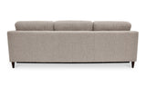 Bridgers Power Recliner Sofa Warm Grey by Moe's Home at Eve Furniture