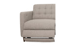 Bridgers Power Recliner Sofa Warm Grey by Moe's Home at Eve Furniture