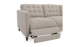 Bridgers Power Recliner Sofa Warm Grey by Moe's Home at Eve Furniture