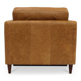 Bridgers Tan Leather Power Recliner Chair by Moe's Home at Eve Furniture