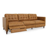 Bridgers Tan Leather Power Recliner Sofa by Moe's Home at Eve Furniture