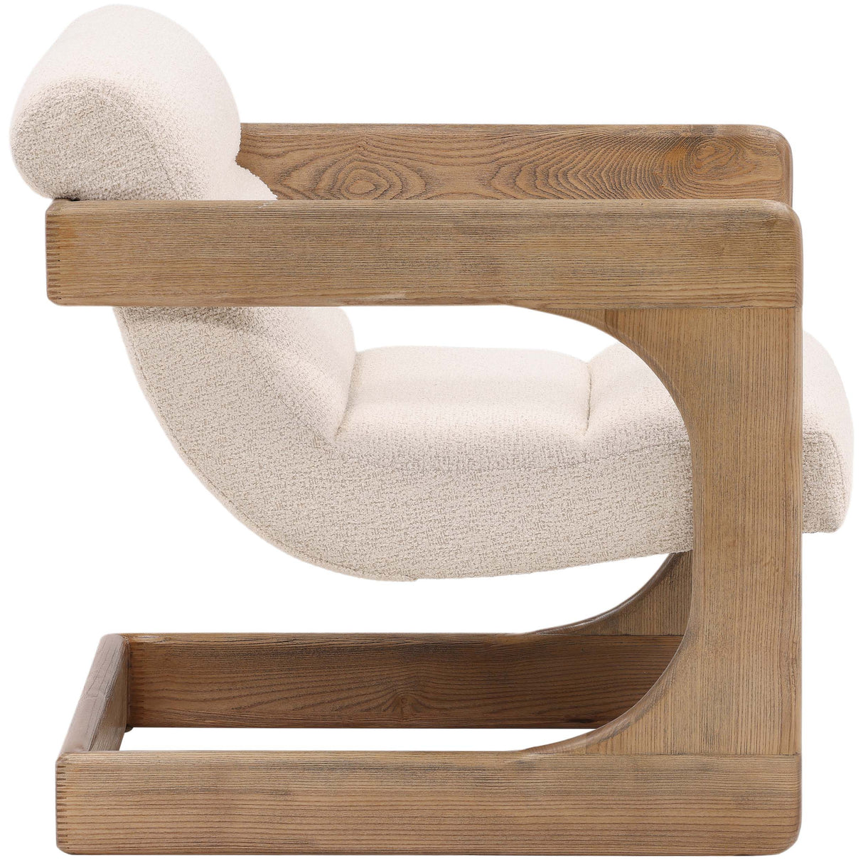 Bridges Chair, Everest Cream by Dovetail at Eve Furniture