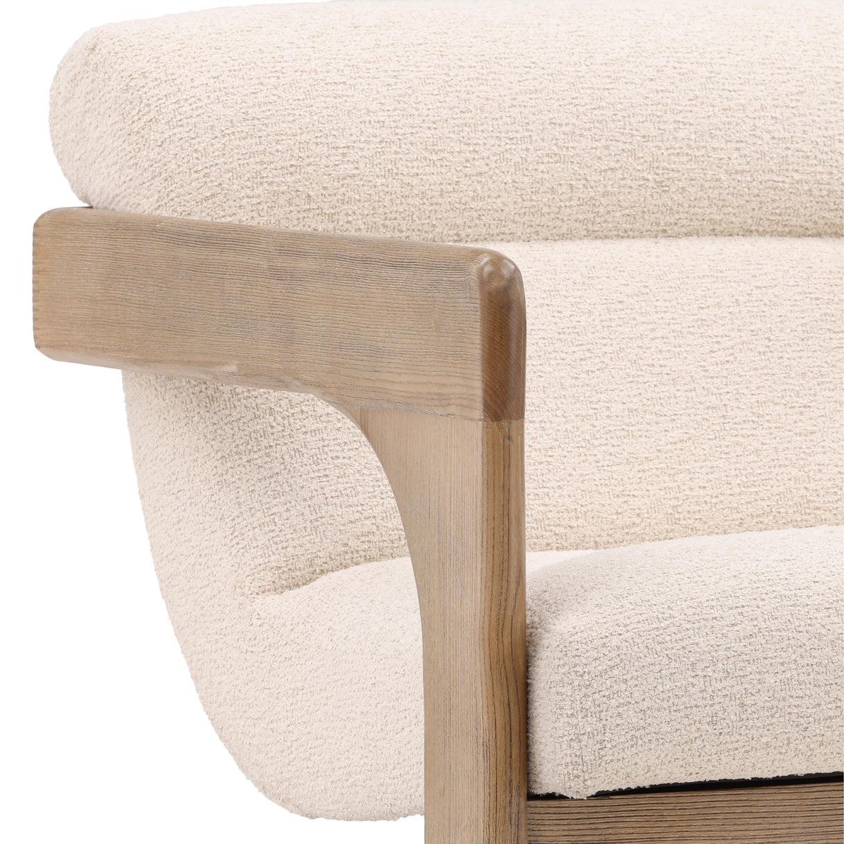 Bridges Chair, Everest Cream by Dovetail at Eve Furniture