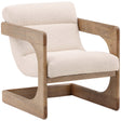 Bridges Chair, Everest Cream by Dovetail at Eve Furniture