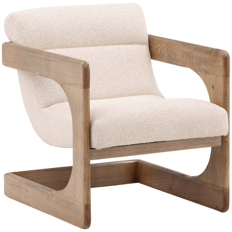 Bridges Chair, Everest Cream by Dovetail at Eve Furniture