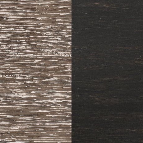 Bridget Brown Brushed and Charcoal Sandthrough Rectangular Dining Table by Coaster at Eve Furniture