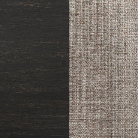 Bridget Ladder Back Dining Side Chair Stone Brown and Charcoal Sandthrough (Set of 2) by Coaster at Eve Furniture