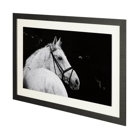 Bridled Beauty by KaCee Erle a Hand Embellished Textured Framed Photo Art Print Matted under Glass by Mercana at Eve Furniture