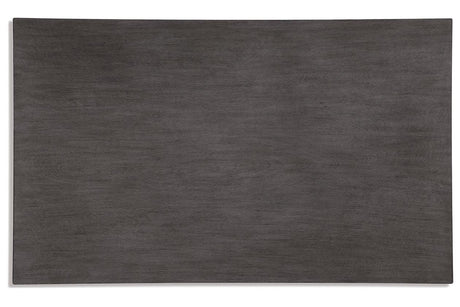 Bridson Gray Dining Table and Chairs with Bench by Ashley at Eve Furniture