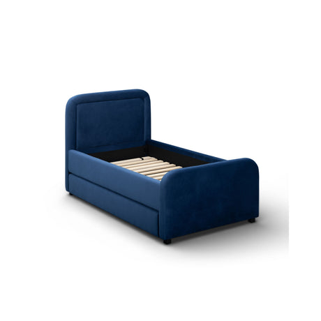 Briella Performance Velvet Trundle Bed in Twin by TOV Furniture at Eve Furniture