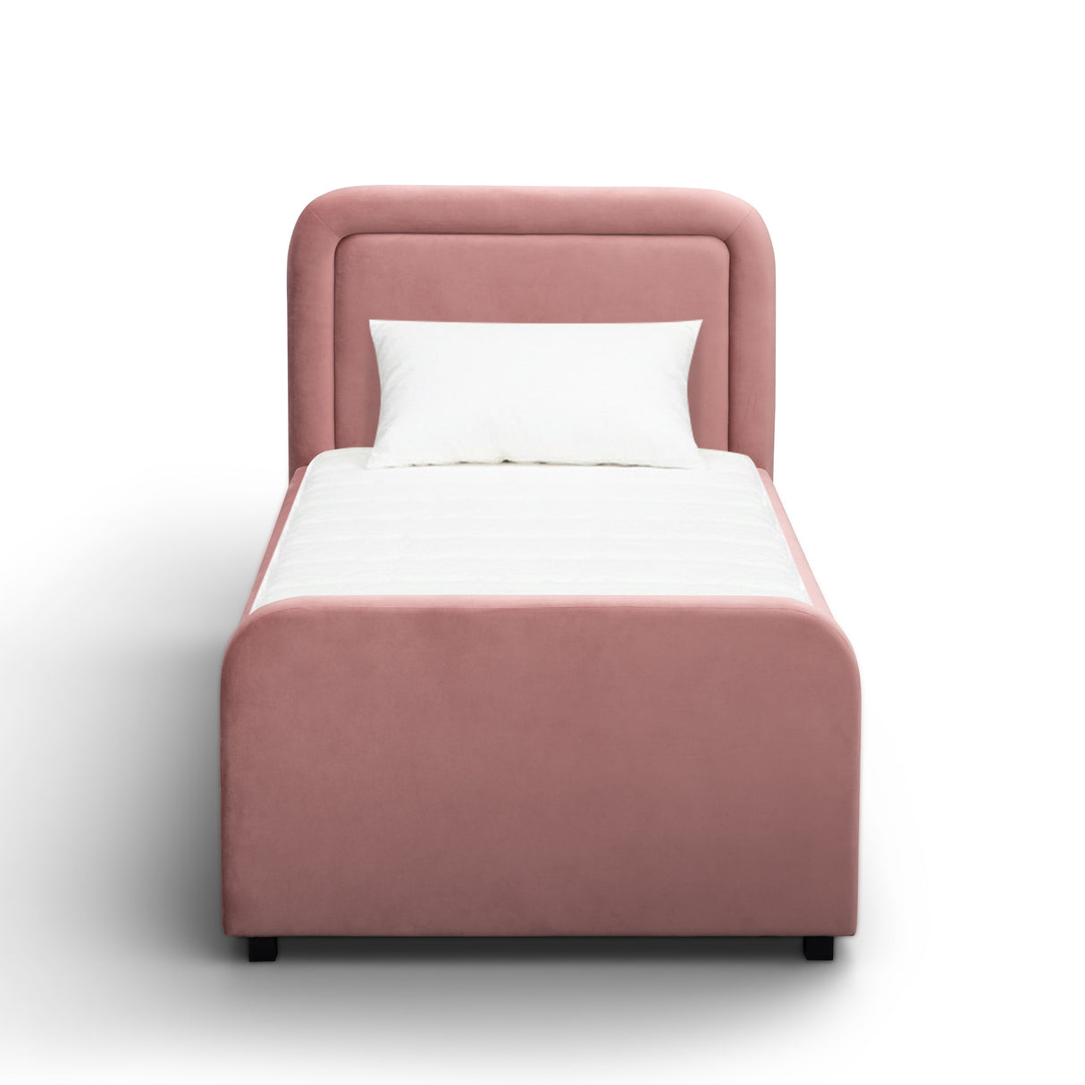Briella Performance Velvet Trundle Bed in Twin by TOV Furniture at Eve Furniture