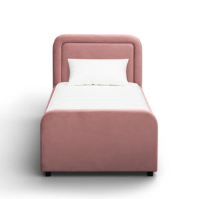 Briella Performance Velvet Trundle Bed in Twin by TOV Furniture at Eve Furniture