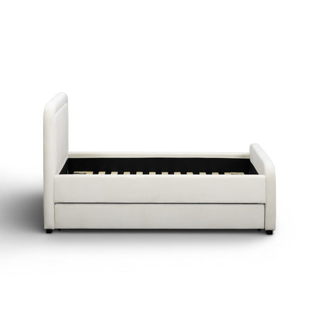 Briella Performance Velvet Trundle Bed in Twin by TOV Furniture at Eve Furniture