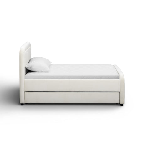 Briella Performance Velvet Trundle Bed in Twin by TOV Furniture at Eve Furniture
