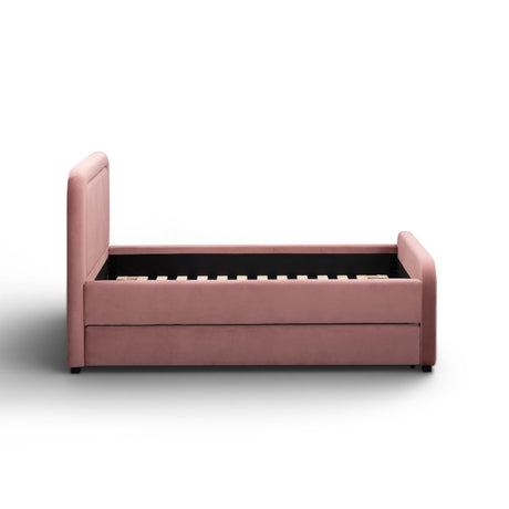 Briella Performance Velvet Trundle Bed in Twin by TOV Furniture at Eve Furniture