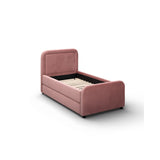 Briella Performance Velvet Trundle Bed in Twin by TOV Furniture at Eve Furniture