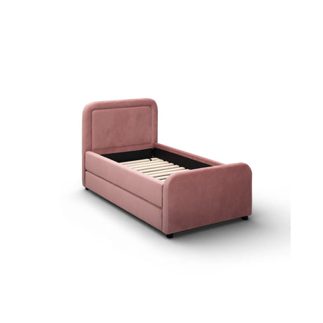 Briella Performance Velvet Trundle Bed in Twin by TOV Furniture at Eve Furniture