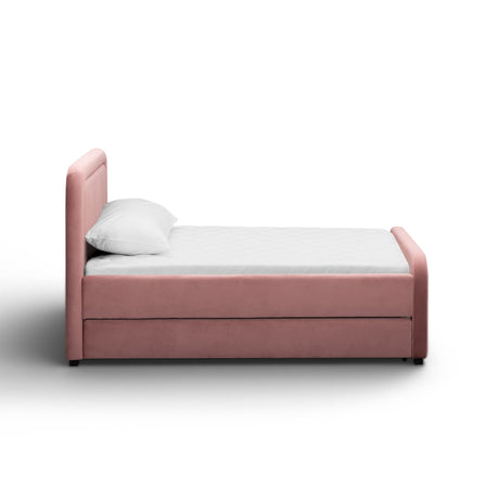 Briella Performance Velvet Trundle Bed in Twin by TOV Furniture at Eve Furniture