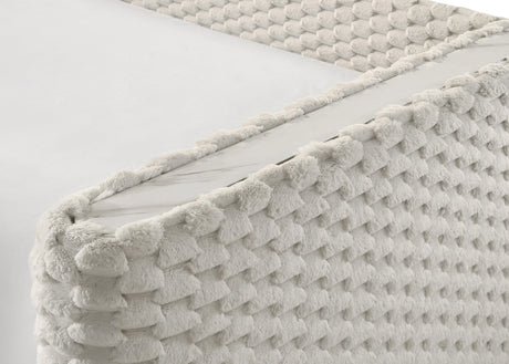 Brielle White Dove Daybed with Trundle by Crown Mark at Eve Furniture