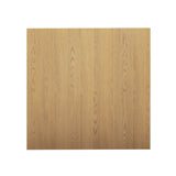 Brienne 47" Natural Oak Oversize Square Coffee Table by TOV Furniture at Eve Furniture