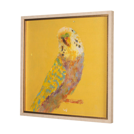 Bright Birds I by Roy Woodland a Hand Embellished Textured Framed Art Print by Mercana at Eve Furniture