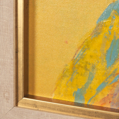 Bright Birds I by Roy Woodland a Hand Embellished Textured Framed Art Print by Mercana at Eve Furniture
