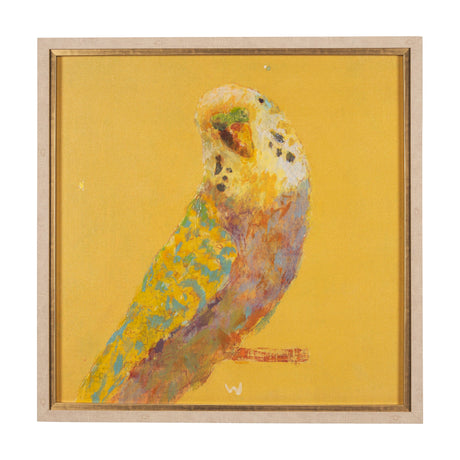 Bright Birds I by Roy Woodland a Hand Embellished Textured Framed Art Print by Mercana at Eve Furniture
