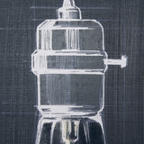 Bright Idea I by Mercana Studio a Hand Embellished Textured Canvas by Mercana at Eve Furniture