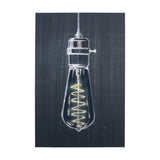 Bright Idea I by Mercana Studio a Hand Embellished Textured Canvas by Mercana at Eve Furniture