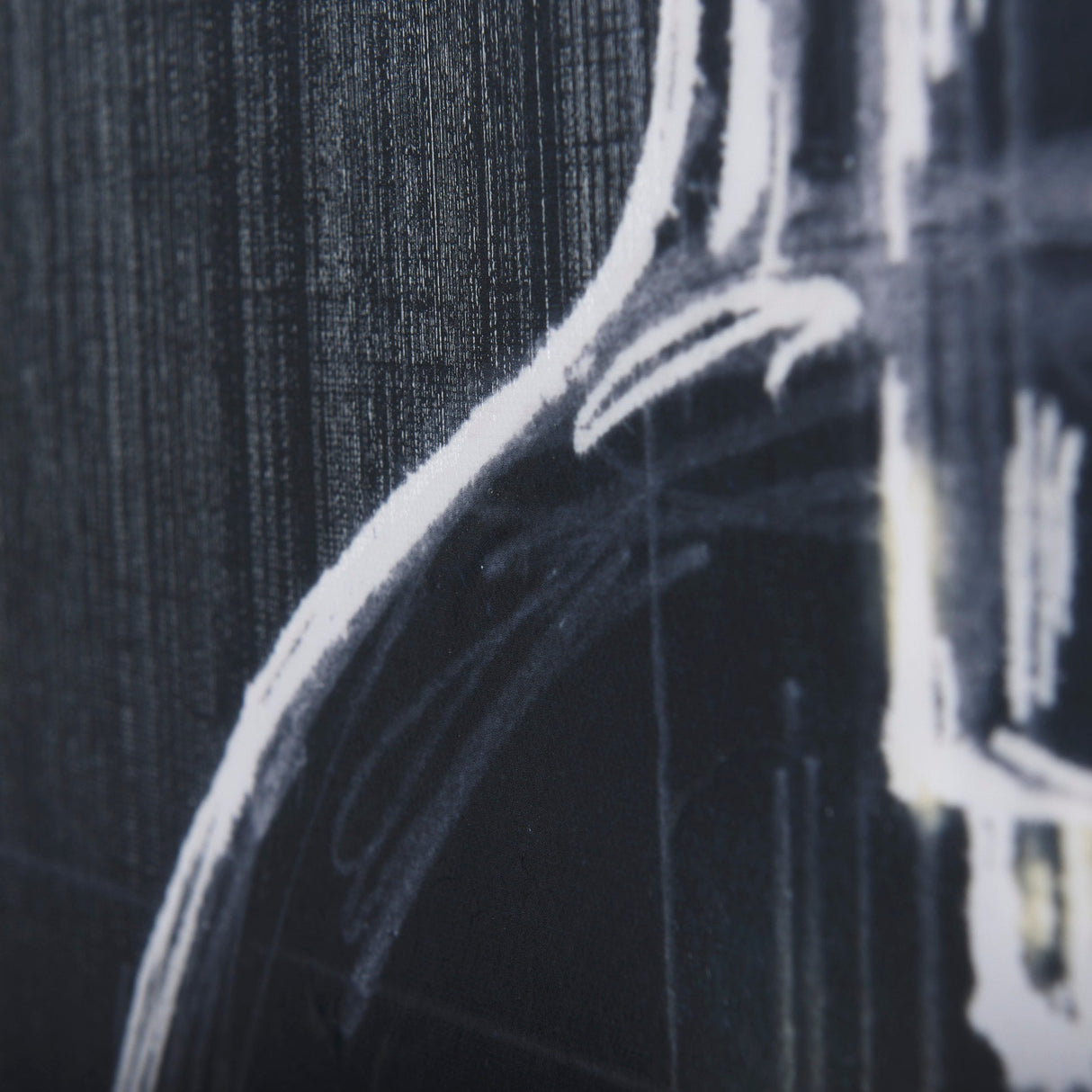Bright Idea II by Mercana Studio a Hand Embellished Textured Canvas by Mercana at Eve Furniture
