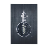 Bright Idea II by Mercana Studio a Hand Embellished Textured Canvas by Mercana at Eve Furniture