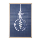 Bright Idea II by Mercana Studio a Hand Embellished Textured Framed Art Print by Mercana at Eve Furniture