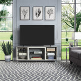 Brighton 60" TV Stand in Beige by Manhattan Comfort at Eve Furniture
