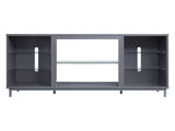 Brighton 60" TV Stand in Grey by Manhattan Comfort at Eve Furniture