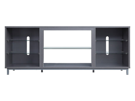 Brighton 60" TV Stand in Grey by Manhattan Comfort at Eve Furniture