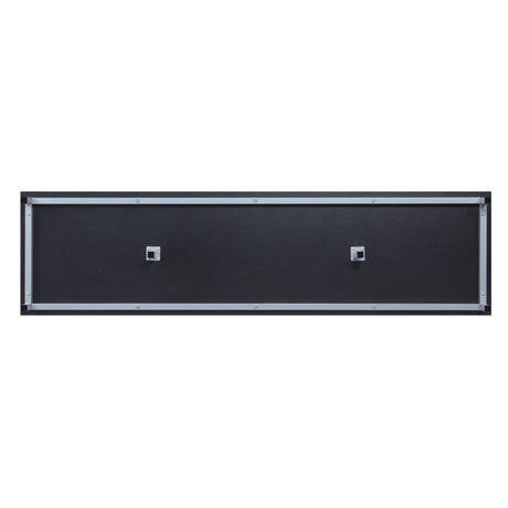 Brighton 60" TV Stand in Onyx by Manhattan Comfort at Eve Furniture