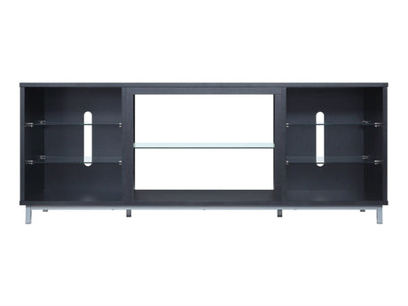 Brighton 60" TV Stand in Onyx by Manhattan Comfort at Eve Furniture