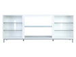 Brighton 60" TV Stand in White by Manhattan Comfort at Eve Furniture