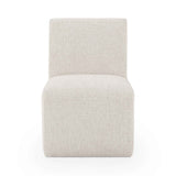 Brighton Beige Vanilla Dining Chair with Casters by Classic Home at Eve Furniture