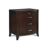 Brighton Charging Station Nightstand in Cinnamon by Modus Furniture at Eve Furniture