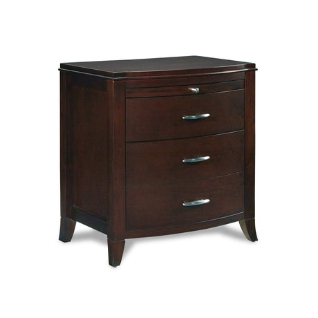 Brighton Charging Station Nightstand in Cinnamon by Modus Furniture at Eve Furniture