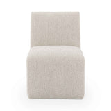 Brighton Coastal Sand Dining Chair with Casters by Classic Home at Eve Furniture